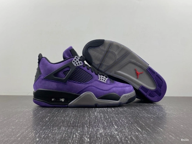 Bmlin Scott Jordan Air 4 x Suede Purple Travis 0720